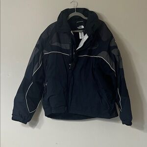 The North Face Black and Gray Jacket